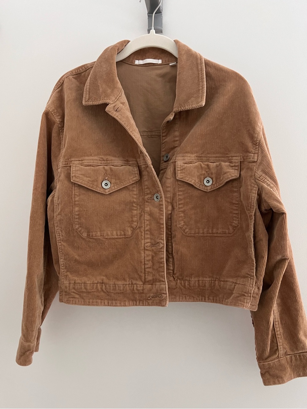 Uniqlo Corduroy Jacket in Camel Brown